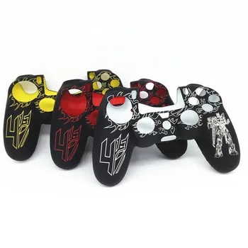 

Silicone Rubber Case Skin Grip Cover For PlayStation 4 PS4 Controller Protective Cover For PlayStation Dualshock 4 PS4