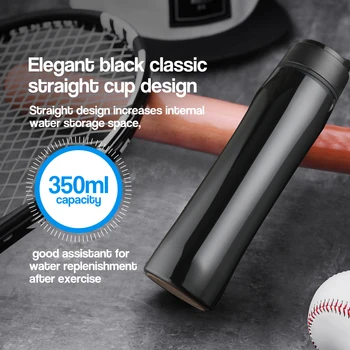 

ICafilas Coffee Maker French Press12 oz(350 ml) Portable Coffee Travel Mug, Coffee Press for Ground Coffee, Keeps Cold & Hot