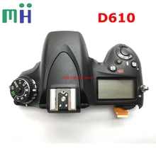 For Nikon D610 Top Cover Case Shell with Flash Board Top LCD Button Flex Cable Camera Repair Part Replacement Unit