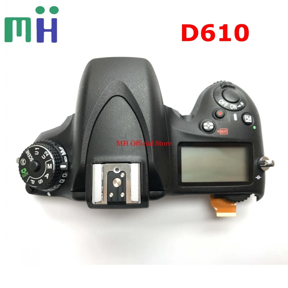 Для Nikon D610 чехол с верхним покрытием панелью для вспышки ЖК кнопкой шлейф запасные части камеры|case replacement|case