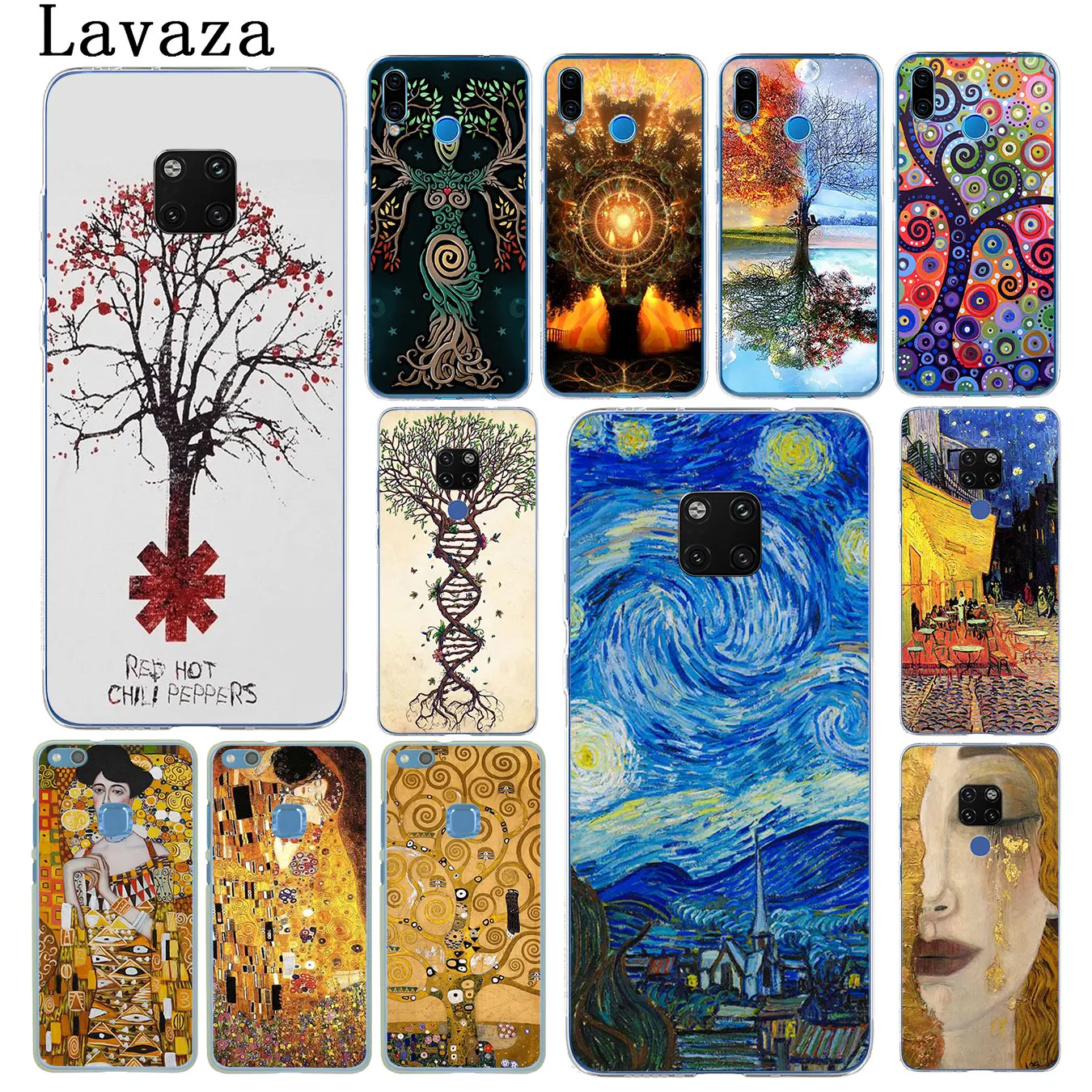 Lavaza Густав Климт Древо жизни Золотые слезы масляный чехол для телефона huawei mate 30 10