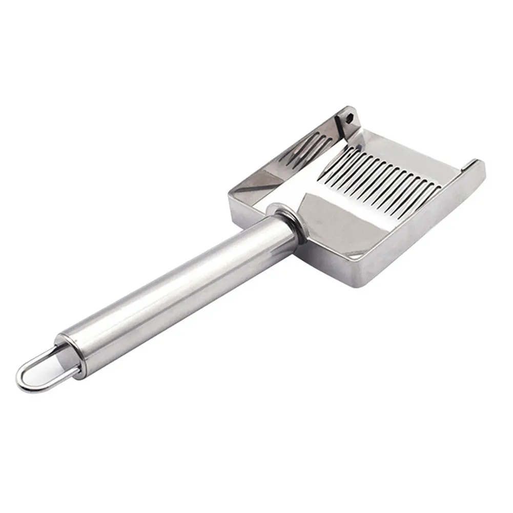 Долговечный скребок многофункциональный инструмент пчеловода практичная Лопата Вилка для меда баланс фермы серебро откачивание пчелиный улей из нержавеющей стали