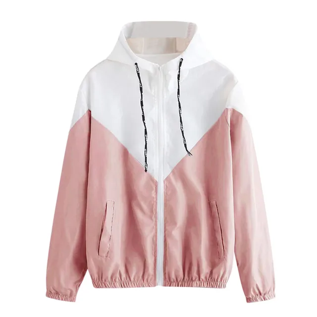 Nice Windbreaker Women Long Sleeve 