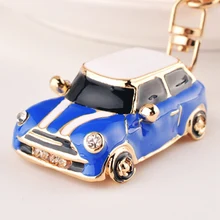 

Metal Alloy Car Model Key Chain Ring Key Car Interior Purse Bag Pendant Keychain Decoration Hanging Keyring