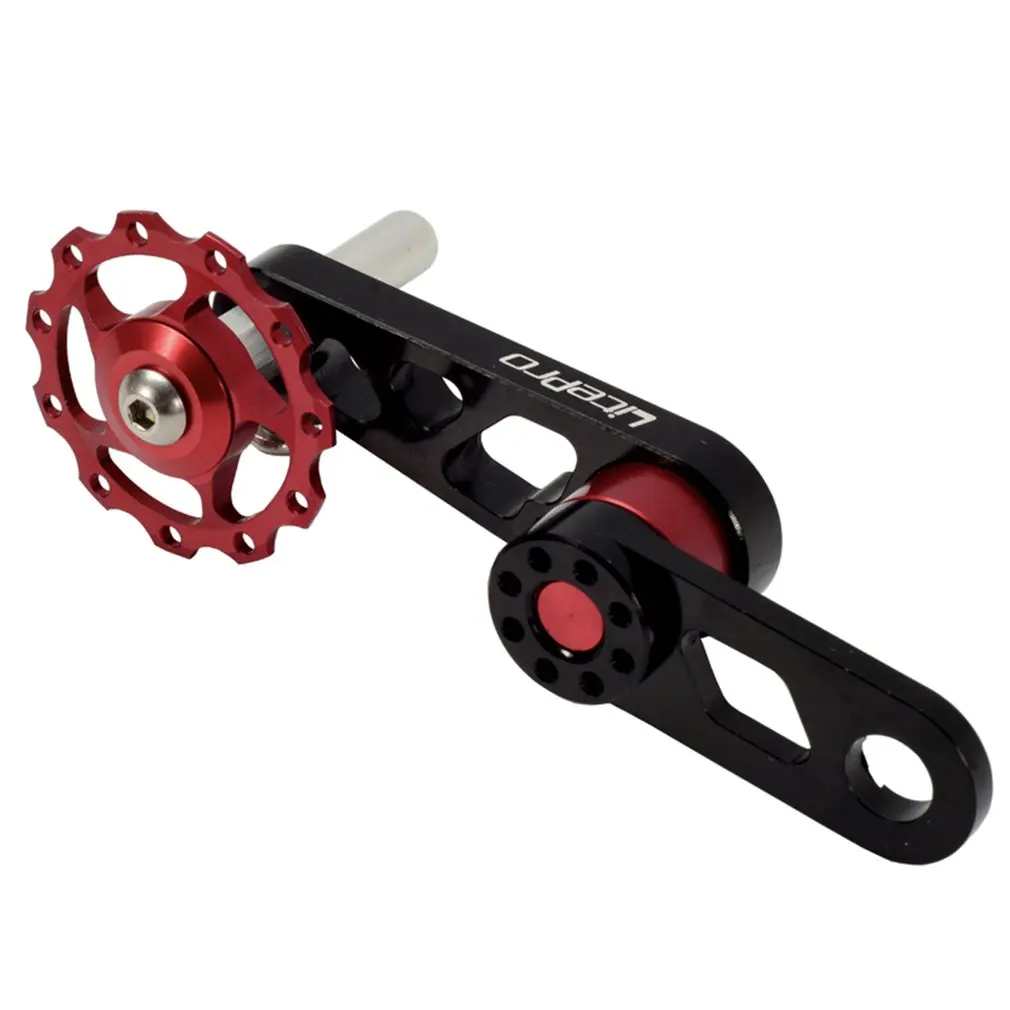

Folding Bike Chain Stabilizer Aluminum Alloy Oval Chainring Modified Chain Tensioner Folding Bicycle Chain Tensioner