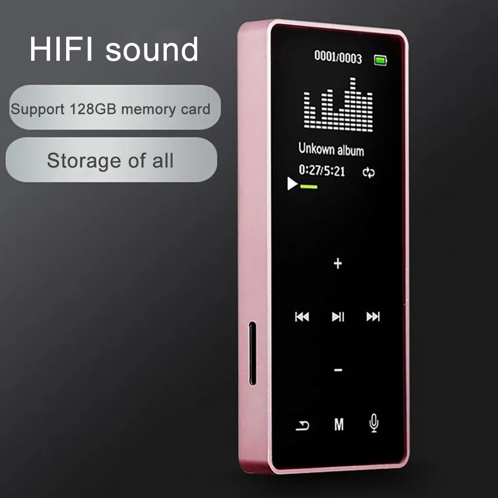 Мини беспроводной Bluetooth MP3 плеер HIFI спортивные музыкальные колонки мини MP4 медиа FM радио рекордер