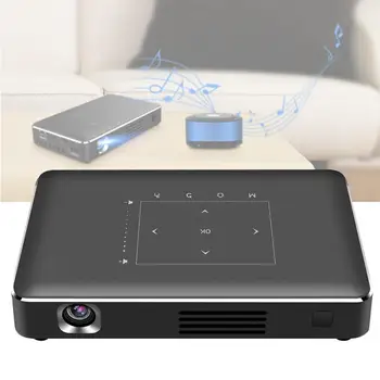 

854*480 WiFi Projector for Conference with DLP Display 4K HD Decoding 2G+16G Multi-Core for ARM MaliTm-T820 110-240V