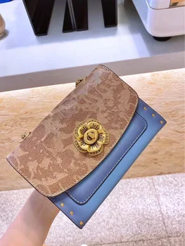 

Lock Shoulder Bag Camellia Embroidery Fashion All-match One-shoulder Diagonal Flower WhiteWomen's Bag