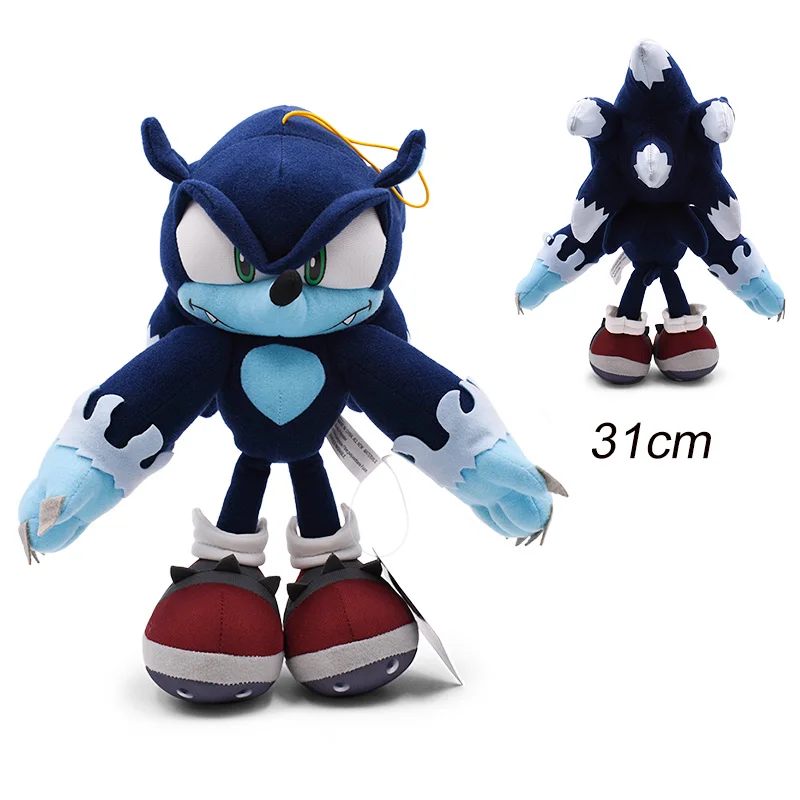 30cm Sonic Plush Doll Toys Hot Sale Sonic Shadow Amy Rose Cotton Soft Stuffed Game Doll Toys For Kids Chris Gift For Kids 4