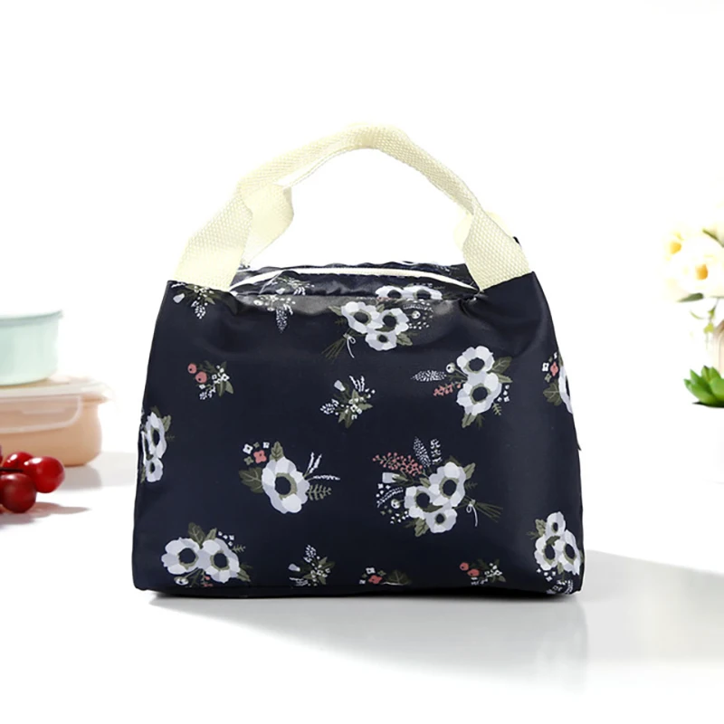 

New Travel Storage Insulation Lunch Bag Oxford Cloth Portable Organizer Ice Bag Picnic Food Fruit Fresh Lunch Box Storage Boxes