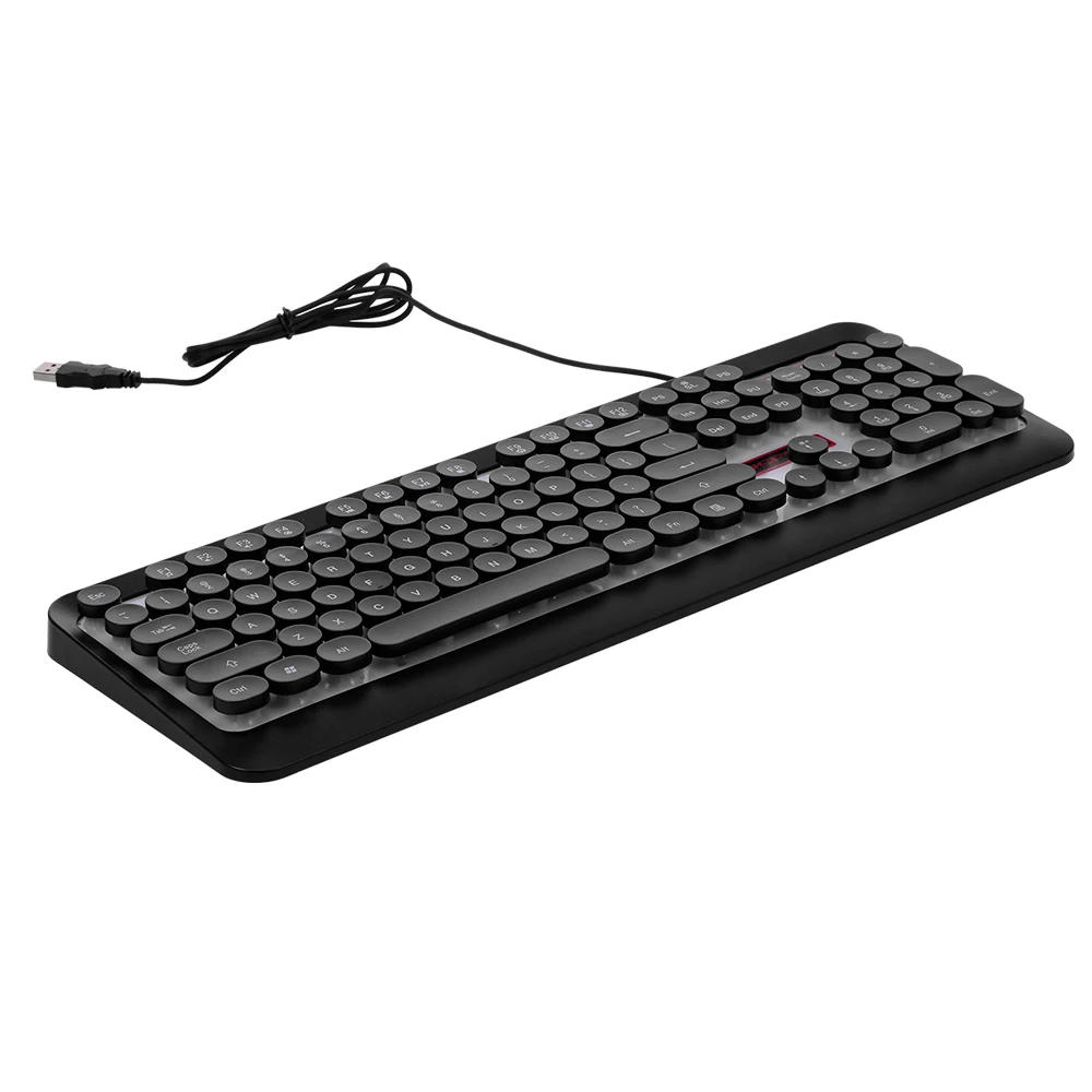 Проводная игровая клавиатура и мышь Combo 104 клавиш Радужная подсветка Keybaord RGB дышащая легкая мышь эргономичная клавиатура для ПК