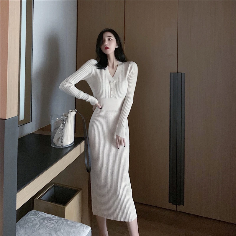 sweater dress aliexpress