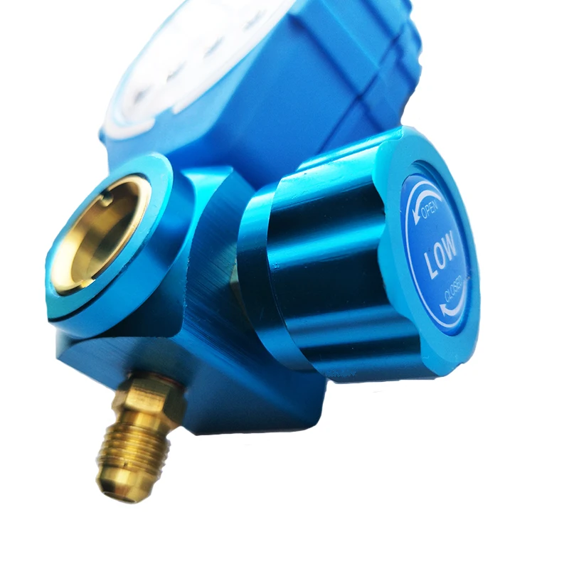 Pressure Gauge Manifold Refrigeration Digital Vacuum Pressure Tester Meter HVAC Temperature Tester Freon Pressure digital