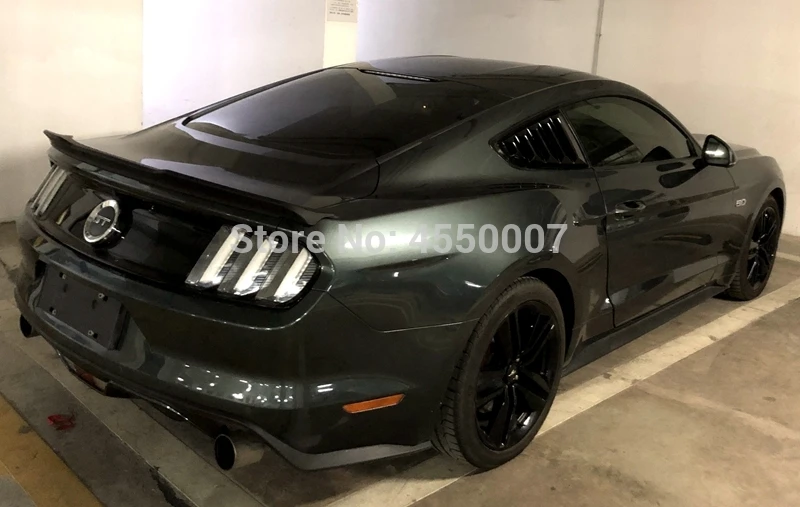 Для ford Mustang Высокое качество углеродного волокна спойлер на задний багажник, крыло для Ford Mustang