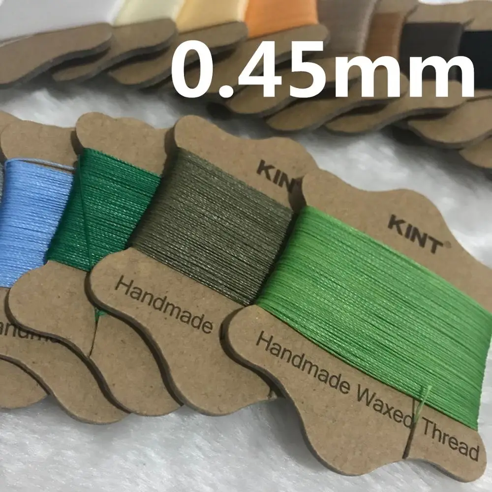 Waxed Thread Sewing Leather 0.45mm Thread Sewing Leather Hand 0