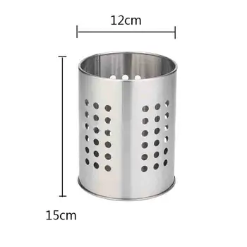 

Durable and good quality Stainless Steel Cutlery Holder Drainer Storage Spoon Chopsticks Organizer Rack
