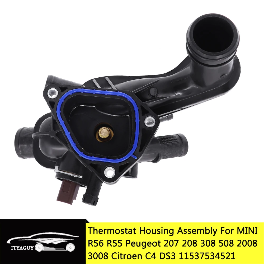 1336.Z6 термостат для MINI R56 R55 Peugeot 207 208 308 508 2008 3008 Citroen C4 9808646980 V764558080|Термостаты и