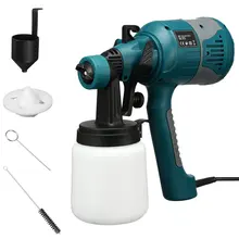 800 Вт Электрический распылитель пистолет Электрический распылитель краски ing компрессор с 800 мл банка-распылитель для стен окна дверные заборы 230-240 В