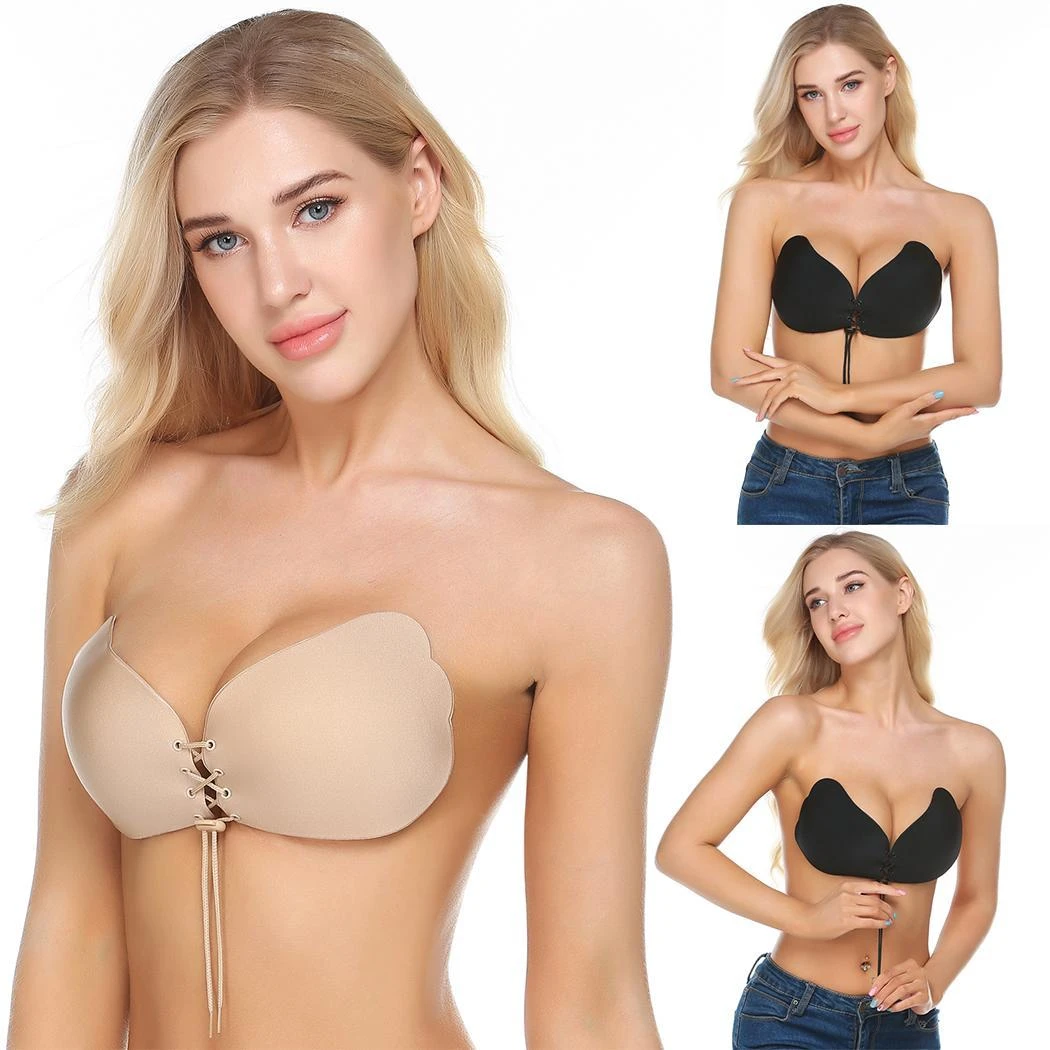 strapless and backless bra