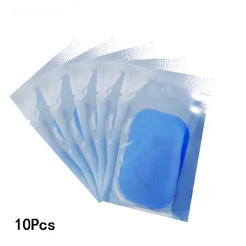 

5 Pair(10pc) Replacement Gel Pads For EMS Trainer Abdominal Muscle Stimulator Exerciser Replacement Massage Gel Patch