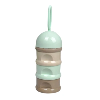 

Milk Powder Box Children's Large-Capacity Milk Powder Cell Baby Portable Three-Layer Milk Powder Box Storage Box