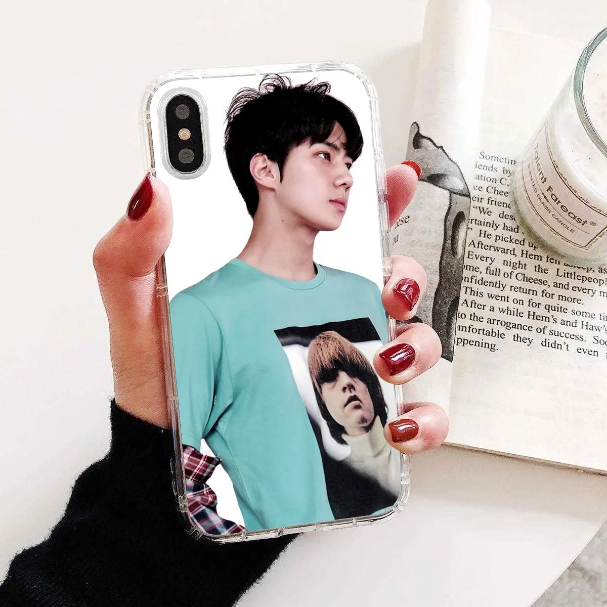 Силиконовый чехол для телефона Motorola Moto G G2 G3 X4 E4 E5 G5 G5S G6 Z Z2 Z3 C Play Plus Korea kpop EXO group SEHUN 94