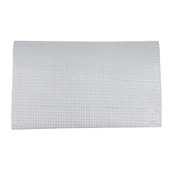 

Car Firewall Ceiling Door Aluminum Foil Automotive Firewall Sound Deadener Heat Insulation Deadening 50Cmx30Cm 19.7 Inch X 11.8