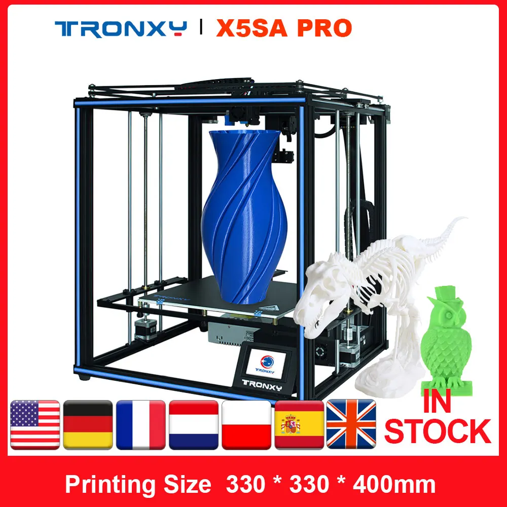 Набор 3D-принтера TRONXY X5SA PRO 330*330*400 мм поддержка автоматического выравнивания нити