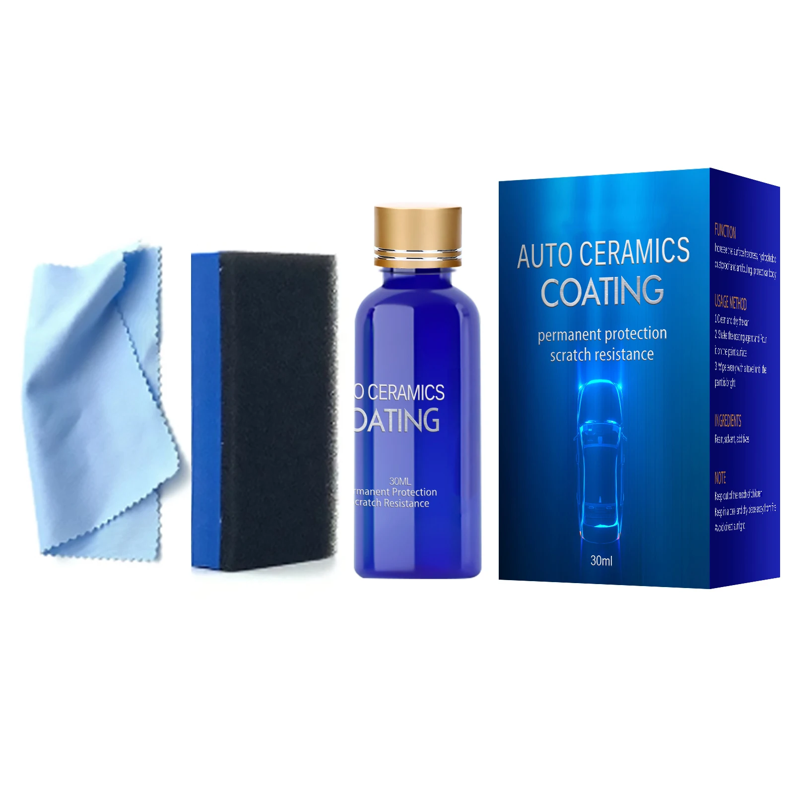 

30ml/50ml Nano Ceramics Plated Crystal Set Car Polish Ceramic Scratch Repair Coating Automotive Crystal Plating Solution Amiable