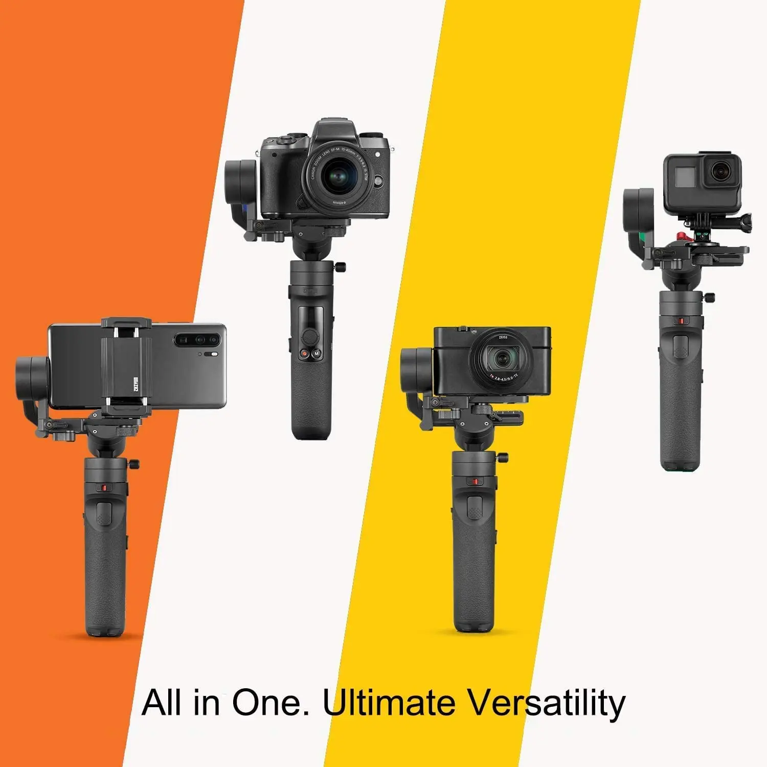 New Zhiyun Crane M2 Gimbal 3-Axis Stabiliser Mirrorless Camera Smartphone GoPro 