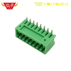 Phoenix blocos temperados 2.54mm 15 edrm, 2.54 2p ~ 12p 16p, bloco temporal com plug in, 2 pinos ~ 12 pinos mcv 0,5/2 g 2, 54, magneson kefa
