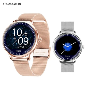 

New 2020 Women Smart Watch NY12 1.08 Inch SMS Reminder Sleep Detection Sedentary Reminder Smartwatch for IOS Android