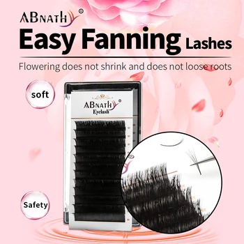 

Abnathy Easy Fanning Eyelash Extension Blooming Volume Eyelashes Self-making Fast Fans Bloom Lashes Extension Volume Lash