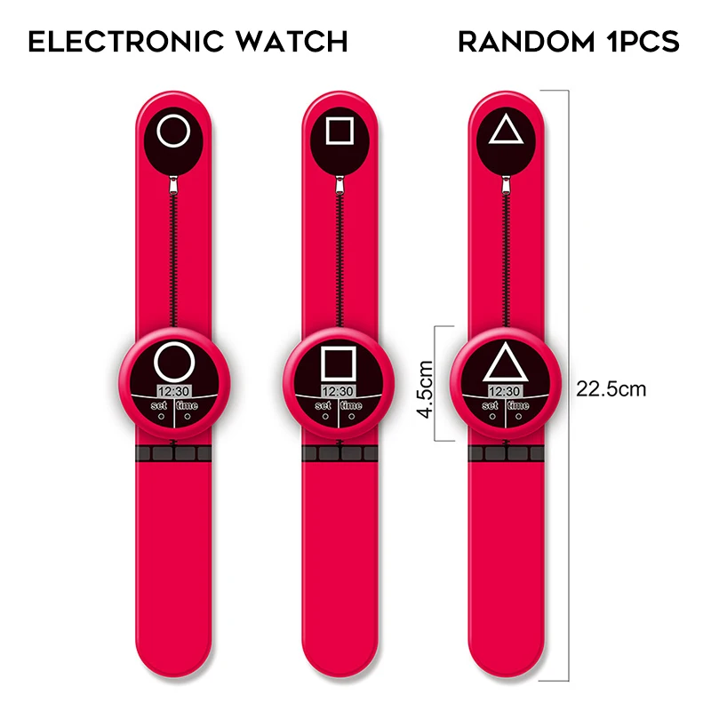 Digital Slap Watch Cute Frog Slap Watches Cute 3D Cartoon Animal  for Boys Girls Gifts Kids Green Quartz Wrist Watches Clock 6