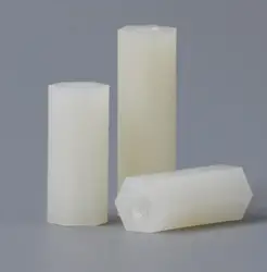 Coluna sextavada fixa m3 do náilon do intervalo do isolamento do quadro do apoio da placa de circuito principal do pwb