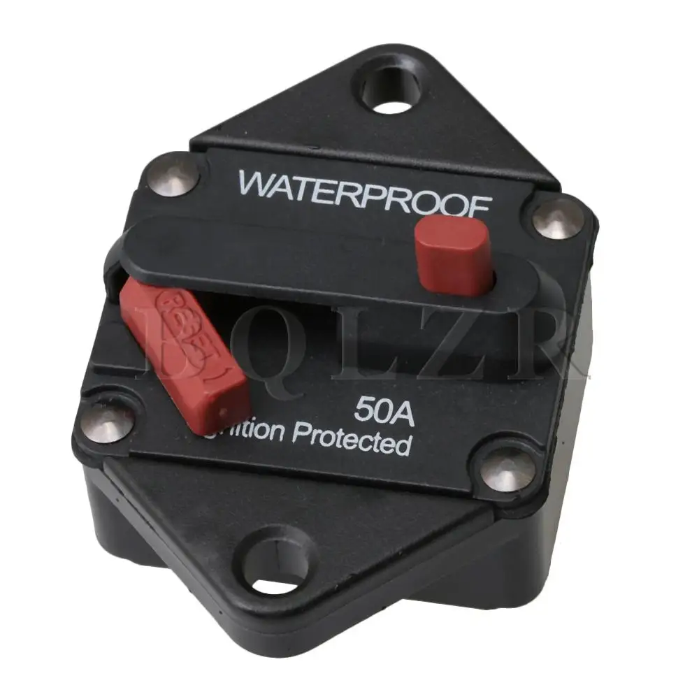 

BQLZR CS-643A1 Circuit Breaker Replace Fuse Holder w/ Manual Reset Button
