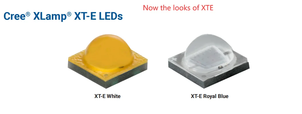 100% Оригинал Cree XTE XT-E Led белый 6000K теплый 3000K Королевский синий 450nm-465nm