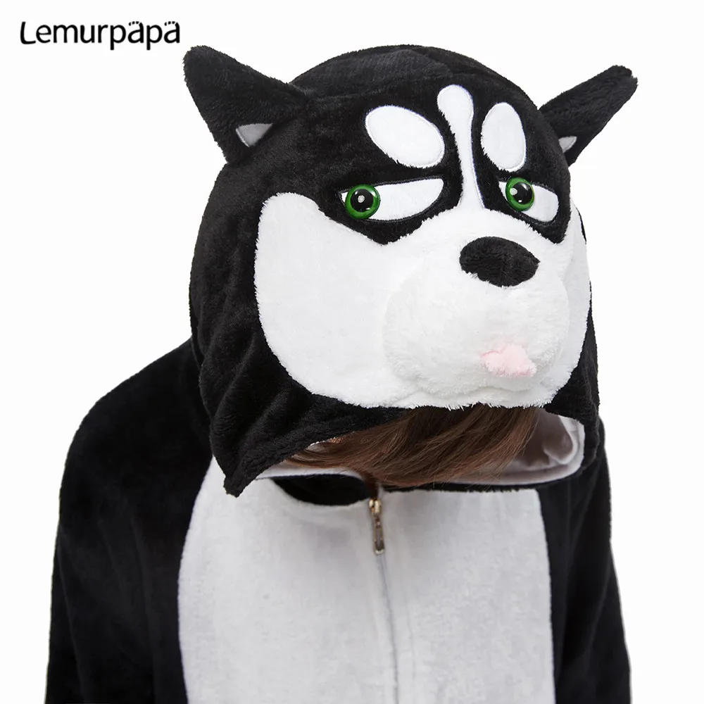 Children kigurumis Onesie Animal Cute Husky Homewear kids Pajama Winter Sleepwear Cosplay Party Child Costume Children kigurumis Onesie Animal Cute Husky Homewear kids Pajama Winter Sleepwear Cosplay Party Child Costume