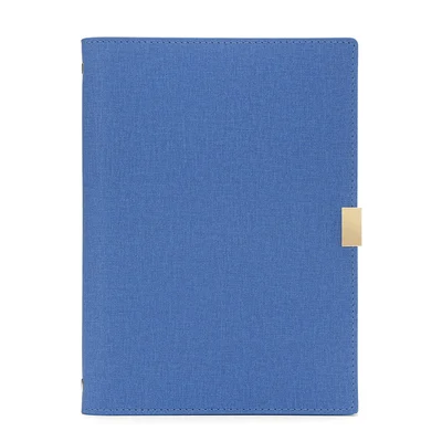 А5 роскошный бизнес-ежедневник со съемным листом планировщик офисный Дневник для леди блокнот - Цвет: Blue
