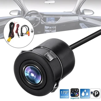 

1pc Night Vision Car Rear View Camera 170 Degree Wide Angle Reverse Parking Camera CCD Auto Backup Monitor For Auto Boat