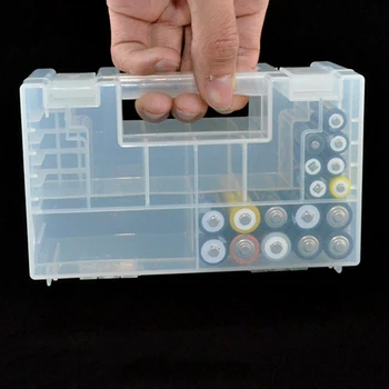 

Plastic Battery Storage Box Case Holder Container Organizer for AA AAA Battery GK99