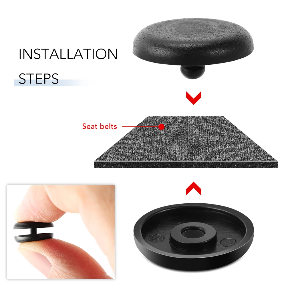 Car Seat Belt Accessories Stopper Limit Buckle Clip 20pcs for peugeot 206 207 208 307 308 407 508 2008 3008 for citroen c4 c5 c3 seat belt stopper seat belt clip car seat belt accessory car accessories