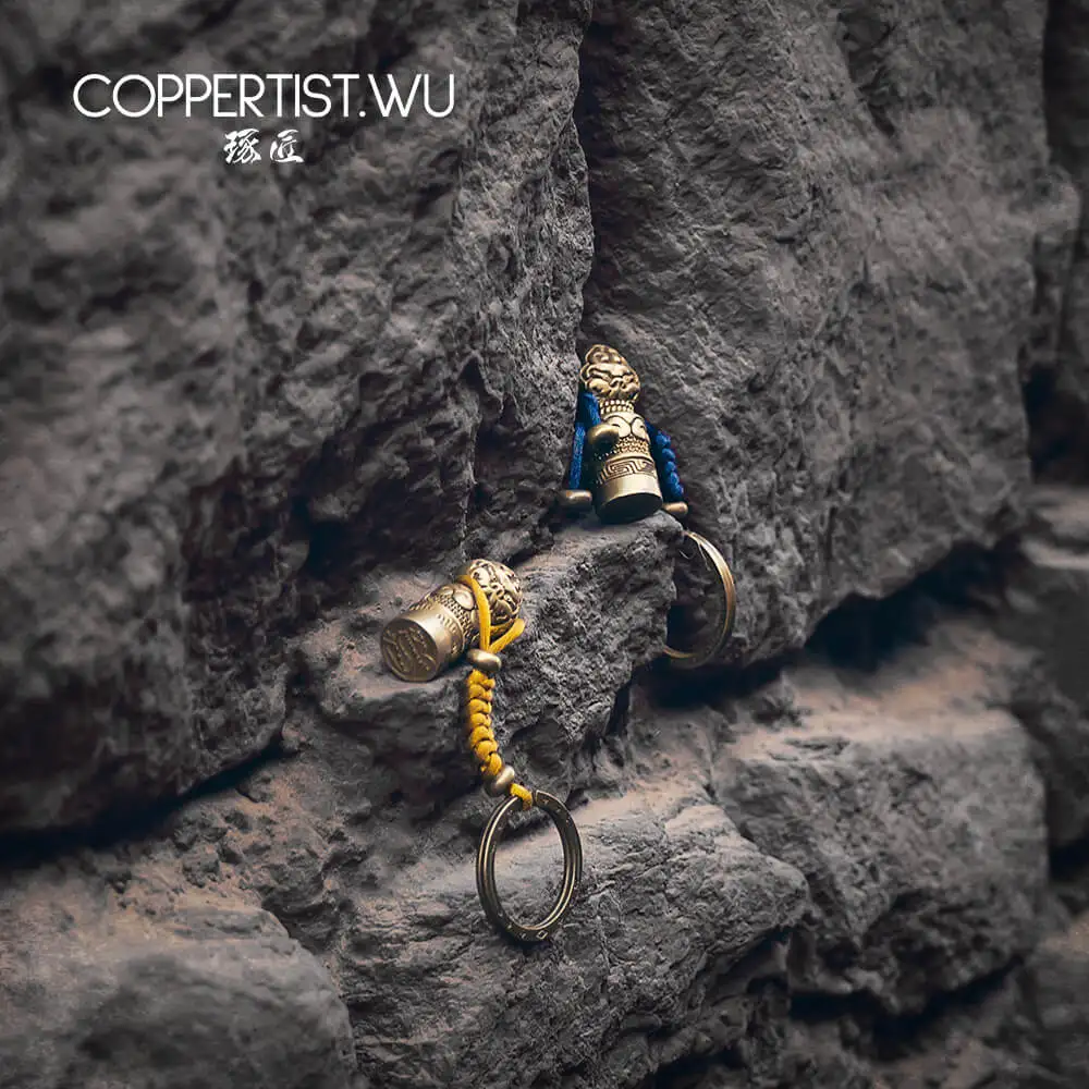 Медный кулон ручной работы COPPERTIST.WU тибетское искусственное Королевство