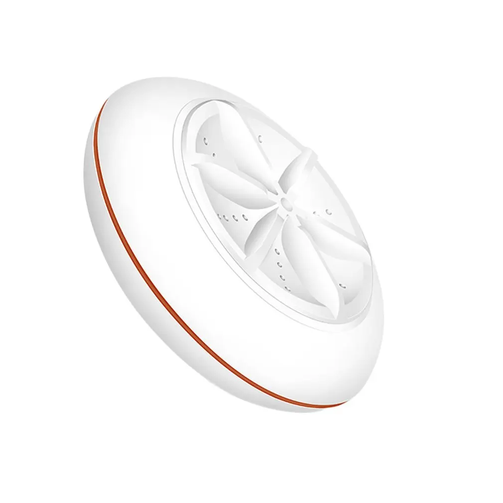 

Ultrasonic Turbo Washer Portable travel laundry reverse turbine spin mini USB Single-shift Switch