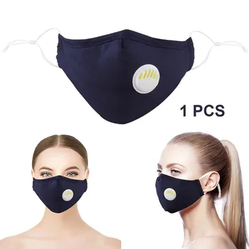 

Adult Respirator Masks with Breathing Valve Washable PM2.5 Anti-dust Anti -fog Mouth Mask Reusable Anti Allergy Face Masks