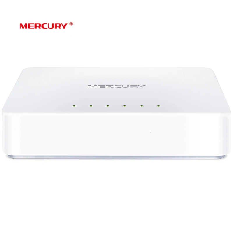 Ртути S105C коммутатора Ethernet WiFi модуль, мини 5 Порты и разъёмы Настольный Ethernet сетевой коммутатор gigabit 10/100 Мбит сетевой концентратор, маленький, подключи и играй, легкая установка