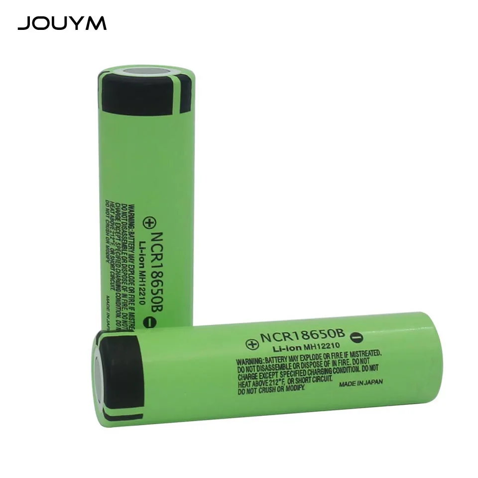 Оригинальный перезаряжаемый литий ионный аккумулятор JOUYM NCR18650B 3 7 в 3400