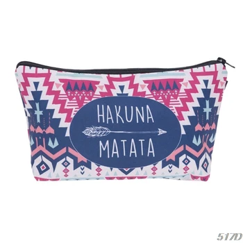 

Multifunction 3D Printed Pattern Cosmetic Bag Makeup Pouch Storage Organizer 517D