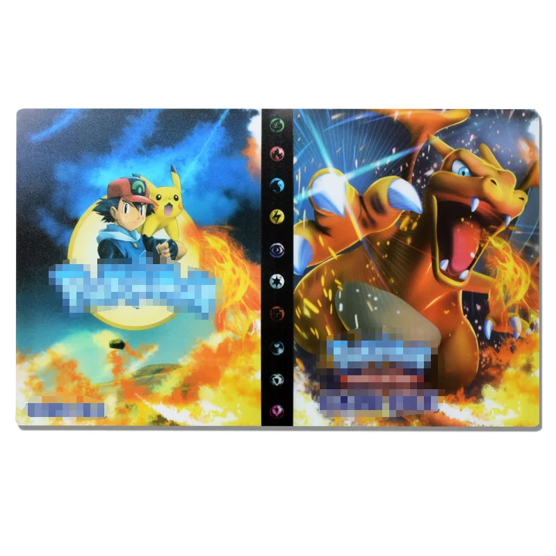 Takara Pokemon Card Album 112 240 карты Пикачу настольная игра Детские игрушки PTCG аксессуары карты Коллекционная книга - Цвет: 240 huolong