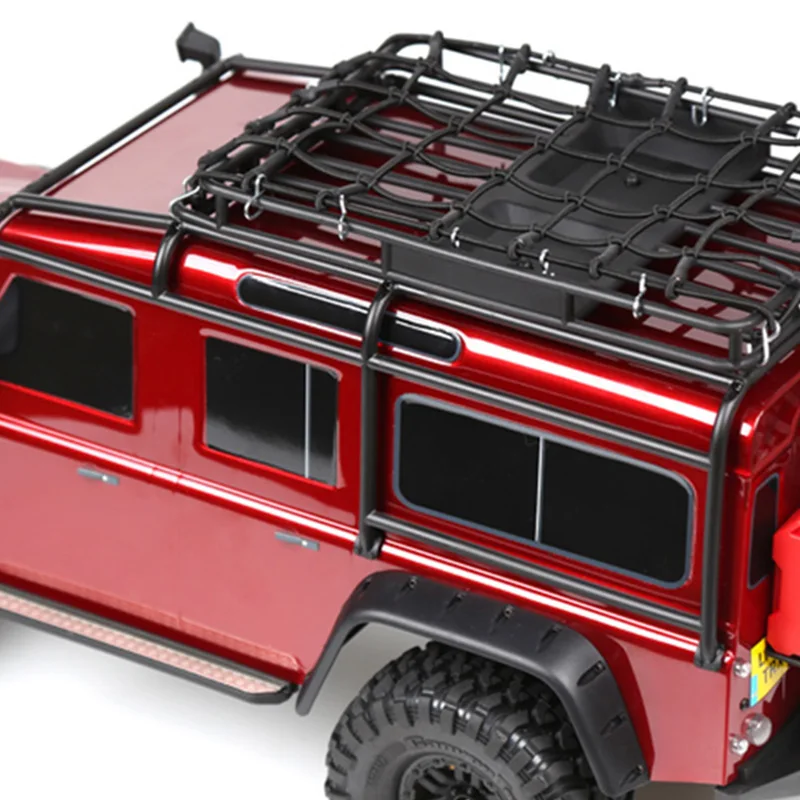 Нейлоновая веревка, багажная сетка для 1/10 RC гусеничная машина TRX4 Defender Bronco RC4WD D90 D110 Axial Scx10 90046